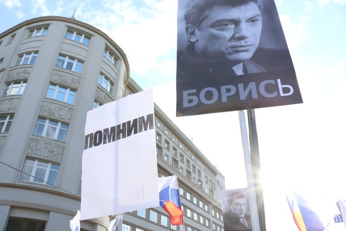 "We remember" // "Fight back / Boris." Photo by and courtesy of Anatrra