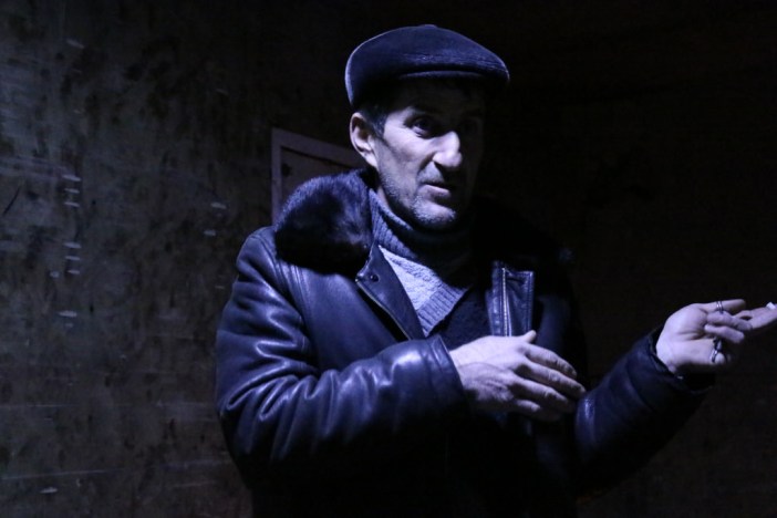 Striking Dagestani trucker. Photo by and courtesy of anatrrra