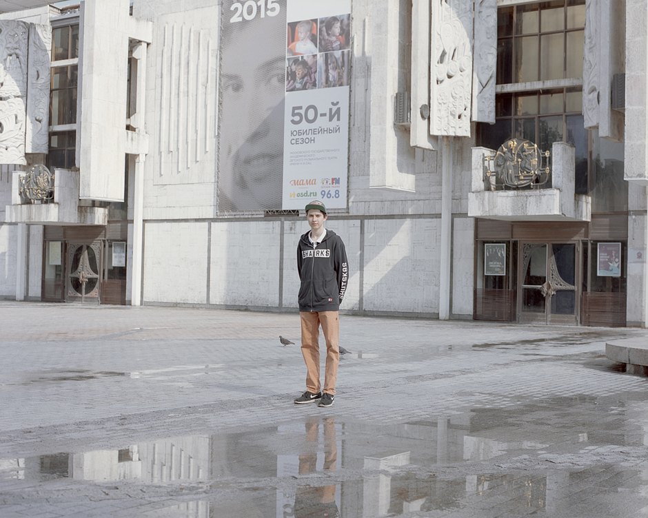Vasya, 16. Photograph by Ivan Vanyutin