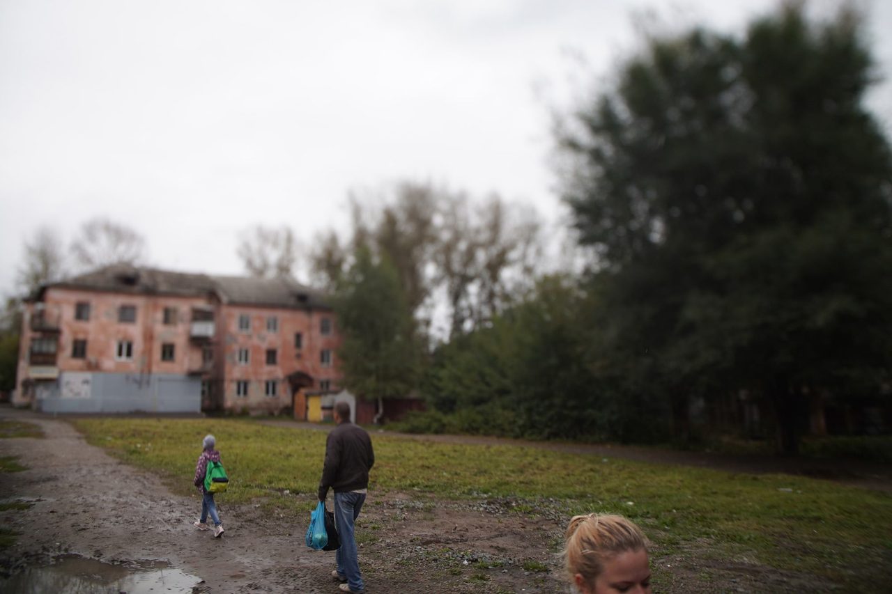 Пустырь на месте рухнувшего дома в 2013 году