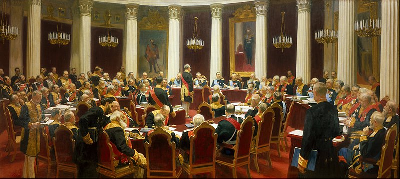 800px-Ilya_Repin_-_Ceremonial_Sitting_of_the_State_Council_on_7_May_1901_Marking_the_Centenary_of_its_Foundation_-_Google_Art_Project